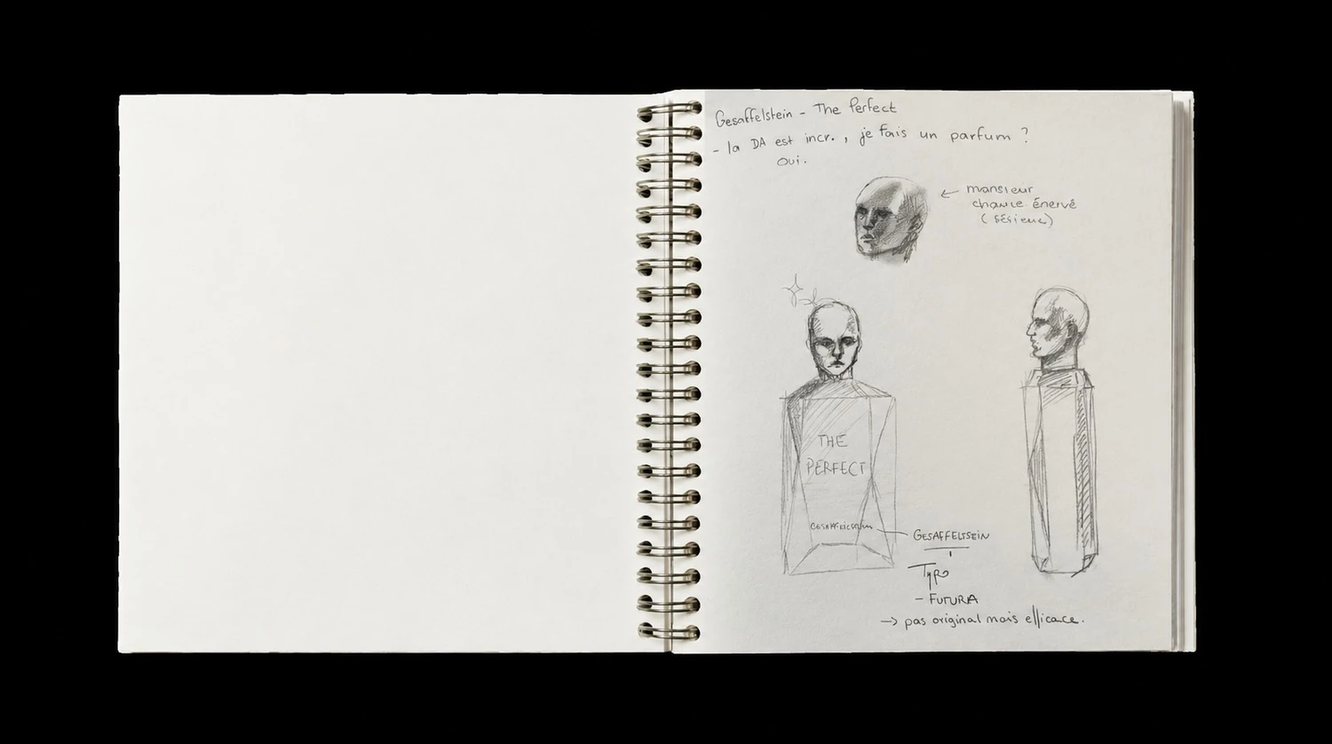 Carnet de croquis — recherches