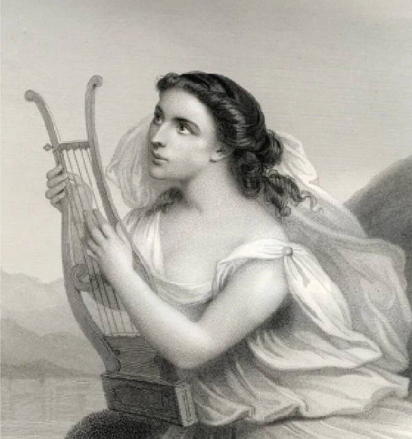 Eurykos — portrait de Sappho